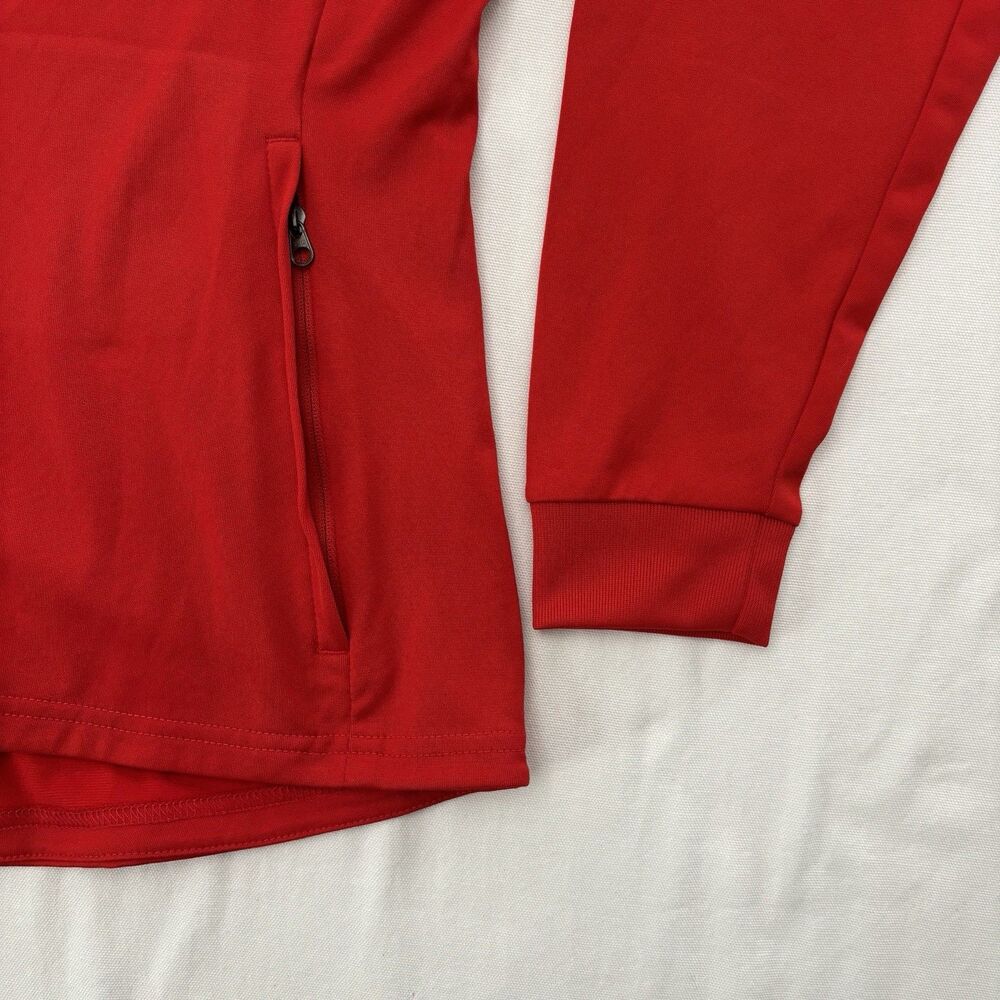 Nike Dri-Fit BUSA Red Full Zip Track Jacket Women’s Large Soccer Athletic Sporty - Picture 3 of 6